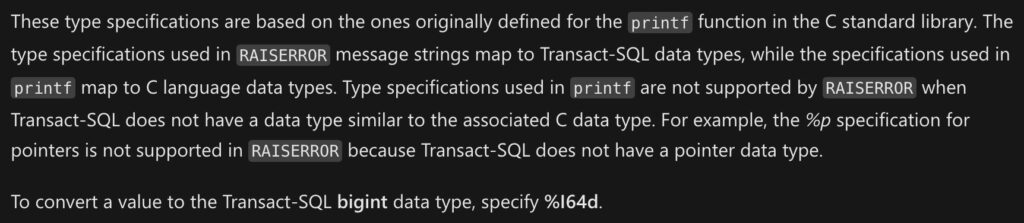 Poor SQL Server documentation