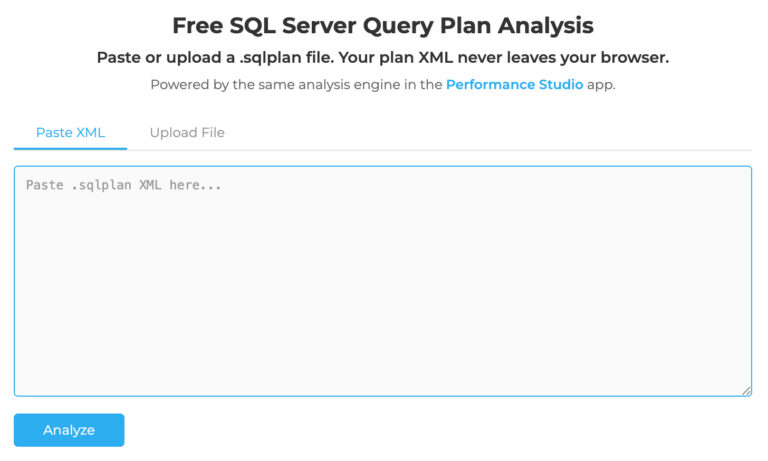 Free SQL Server Query Plan Analysis, Right In Your Browser | Darling Data